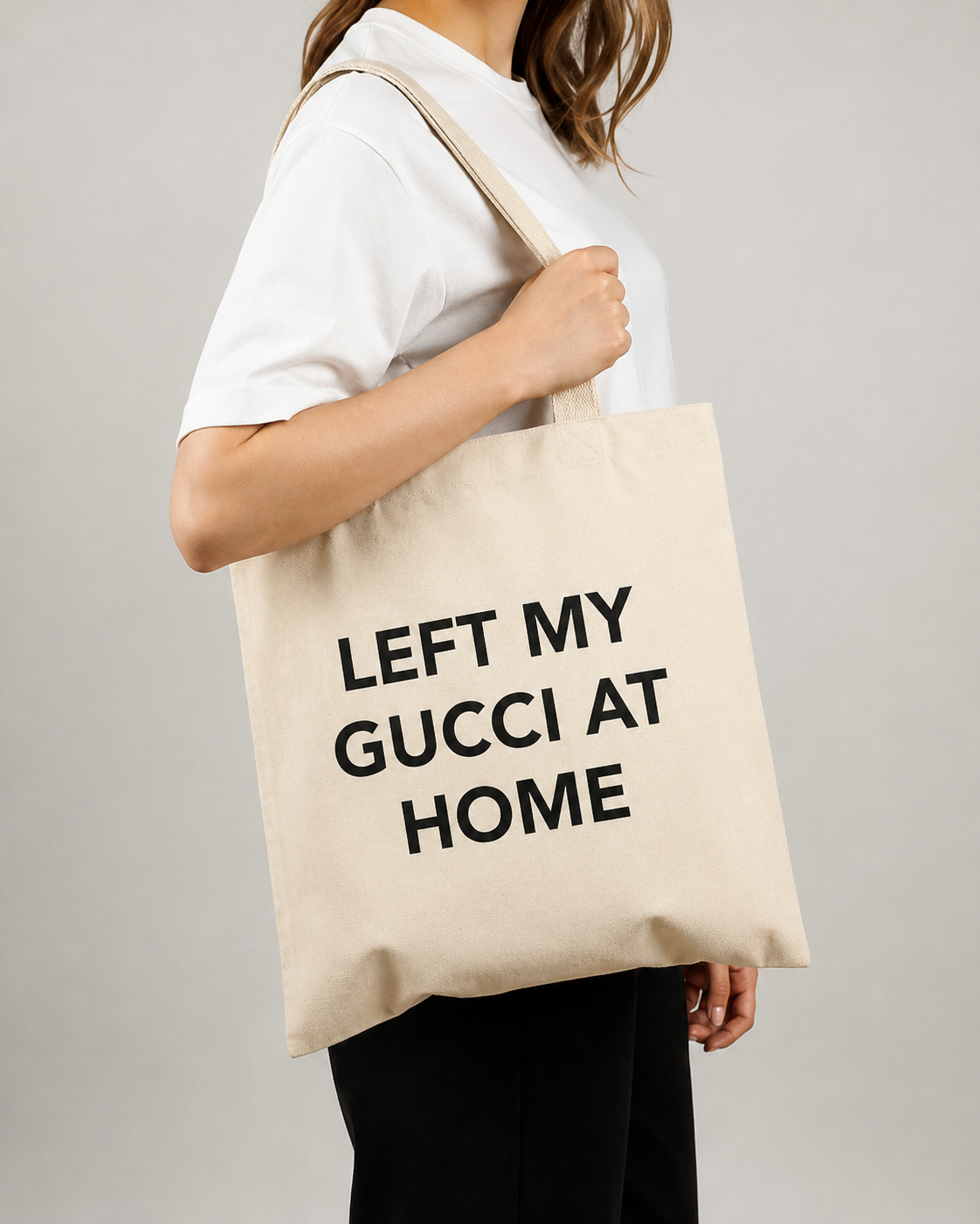 Left my Gucci at Home