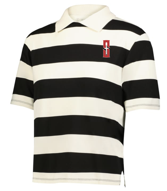 Ladies Stripe Polo