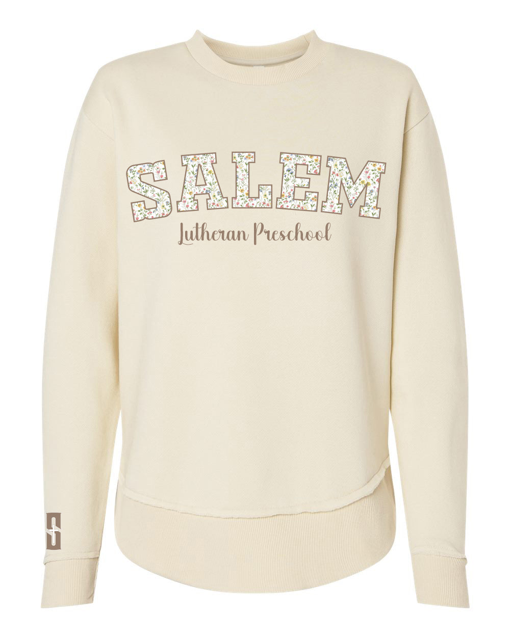 Ladies Drop Hem Preschool Sweatshirt