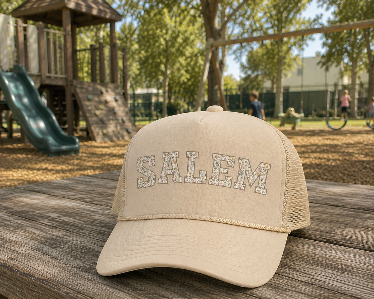 Floral Foam Trucker Hat