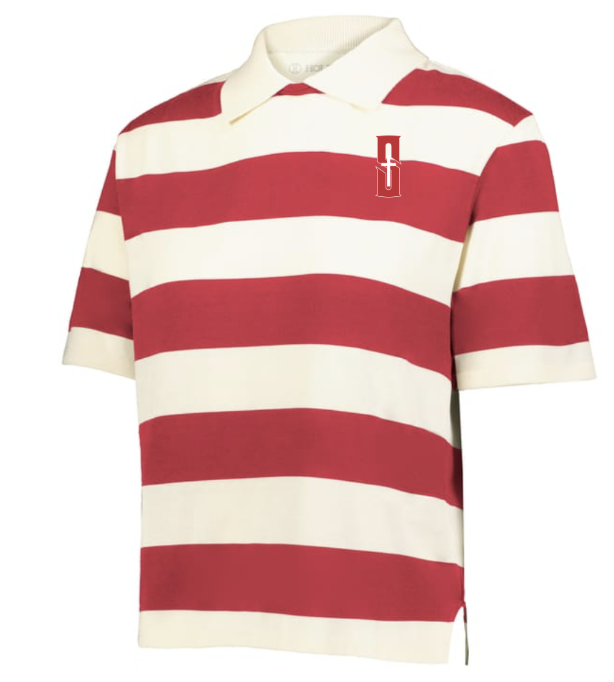 Ladies Stripe Polo